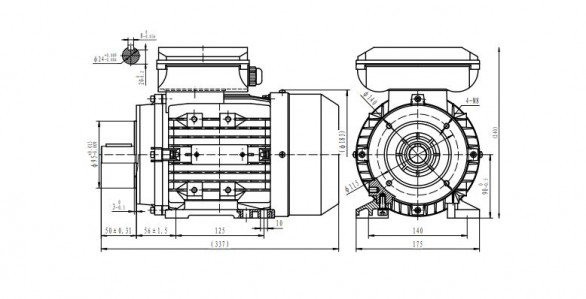 Motor Group Pump Out 120V