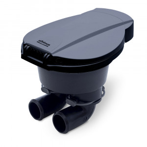 Manual Bilge Pump Flush Mount Black 38mm (1.1/2") Bulk 6pcs